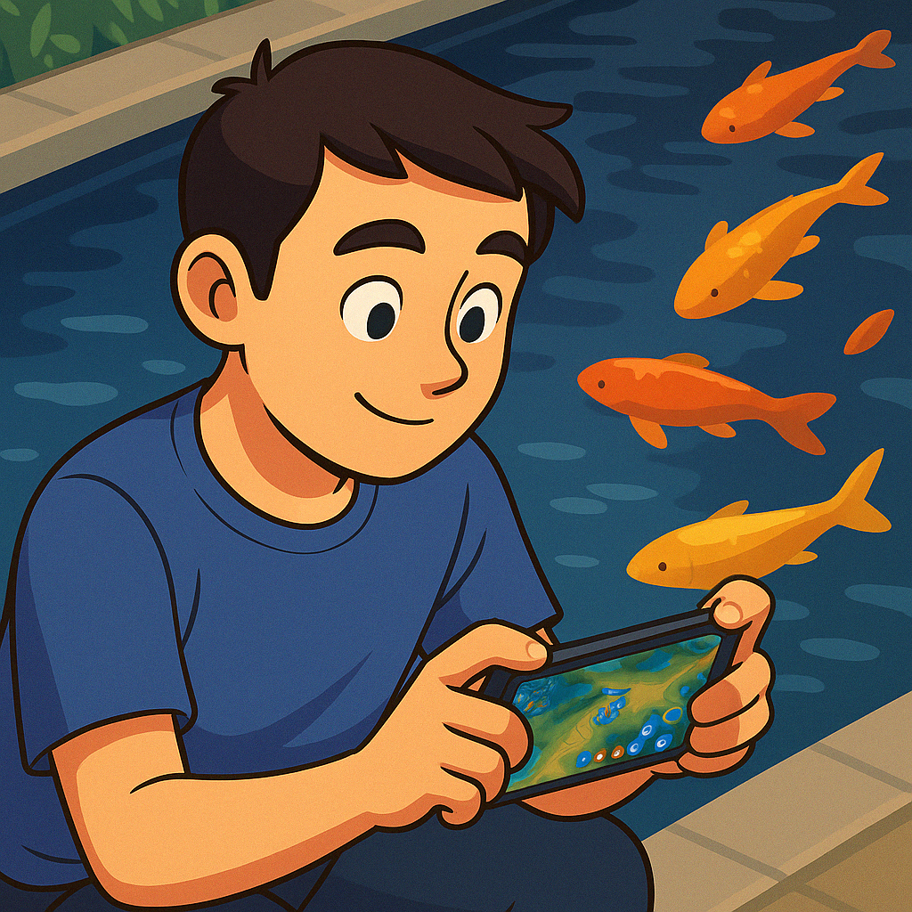 Demokoigate - Jelajahi Dunia Fantastis, Game Demo Koi Gate!